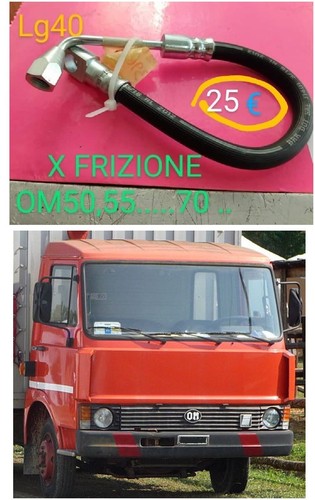 Tubo frizione anteriore iveco - tubo,